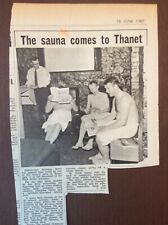 H1q Ephemera 1967 Picture Thanet Sauna Bernard Monk Ken Hearne picture