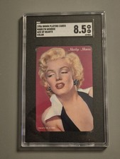 1956 NMMM Marilyn Monroe Playing Cards Marilyn Monroe (Color) SGC 8.5 - PSA picture
