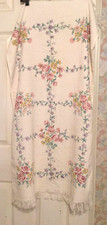 Vintage Lady Pepperell Roses Floral Towel picture