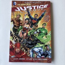 DC Comics 2012 the New 52 Series Justice League. Signed By Scott Williams picture