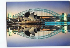 Postcard Sydney Harbour Bridge & Opera House New South Wales Australia picture