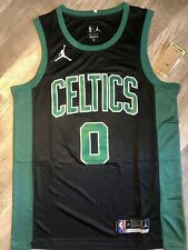 Jayson Tatum Boston Celtics Black Large NBA Mens Jersey picture