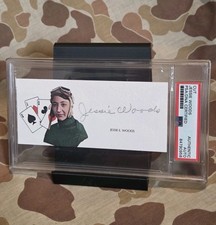 Jessie E. Woods PSA Signature Female Aviation Pioneer Flying Circus Daredevil picture