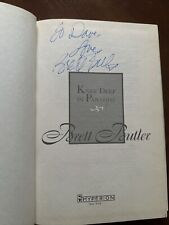 Knee Deep in Paradise -  Book by Brett Butler Autographed picture