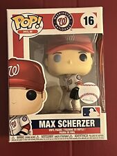 Funko Pop MLB Washington Nationals- #16 Max Scherzer- (White Uniform) picture