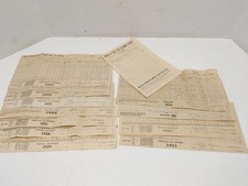 1919-1929 Oklahoma Original Tax Receipts, Delaware County - Ephemera Lot picture
