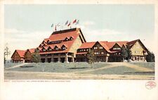 OLD FAITHFUL INN Yellowstone National Park Detroit Photo Co 1905 Postcard picture