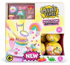 MGA MGA's Miniverse Make It Mini Birthday Series 1 Blind Pack Display 15 Balls picture