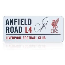Fernando Torres Signed Liverpool Street Sign picture