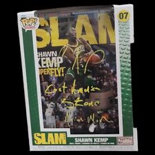 Shawn Kemp Seattle Supersonics Signed SLAM Funko Pop Magazine Covers#07 PSA COA  picture