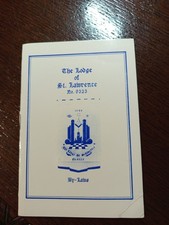 By-Laws The Lodge of St. Lawrence No 9323 Freemasonry masonic/825 picture