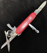 Victorinox Explorer Red 91mm New Toothpick & Tweezer Swiss Army Knife Pin Tool L picture