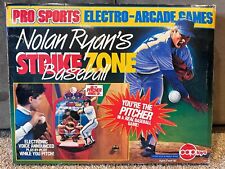 Nolan Ryan's Strike Zone Baseball Cap Toys  Electro-Arcade Game CIB TESTED VIDEO picture