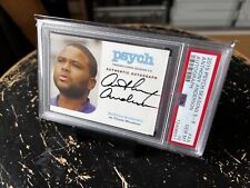 2015 Psych PSA 10 Autograph On Card Auto Anthony Anderson Thane Woodson POP 1 RC picture