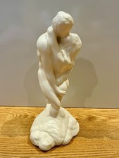Vintage MCM Nude Lovers Embrace Ceramic Sculpture Statue 13” Mid Century Modern picture
