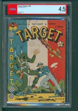 Target Comics #8 (Novelty Press 1941) PSA 4.5 picture