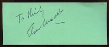 Elsa Maxwell d1963 signed autograph 2x5 cut American Gossip Columnist & Author picture