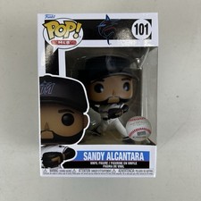 Pop MLB Miami Marlins Sandy Alcantara #101 Vinyl Figure Funko New picture