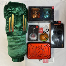 Set of 6 Nintendo Metroid Samus Cushion,Pouch,Glass,Keyring,Case,Silicone tray picture