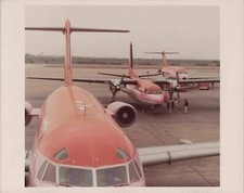 AEROPERU F-28 FOKKER FELLOWSHIP & F-27 FRIENDSHIP LARGE VINTAGE PHOTO AIRLINE picture
