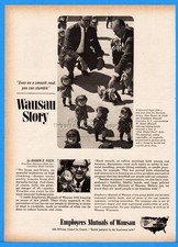 1963 Employers Mutuals Of Wausau Ramon B Fisch Horsman Dolls Photo Print Ad picture