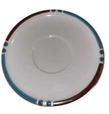 Nice Vintage DANSK Mesa Design White JAPAN Stoneware Replacement Saucer #3  picture