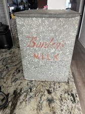 Vintage Borden’s Galvanized Milk Container picture