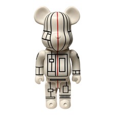 Bearbrick x World Wide Tour Futura 400% White picture
