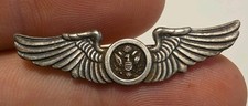 WW11 US Army Air Forces Air Crew Badge Craft Beverly Mills Sterling Silver picture