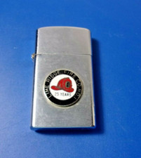 Vintage Lime Ridge Fire Co. Barlow Lighter w/ Firemans Fire helmet logo picture