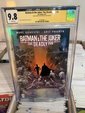 Batman & The Joker The Deadly Duo #5 (CGC 9.8 Signed by Marc Silvestri) POP 1 picture