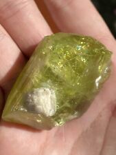 RARE 65+g Brazilianite Crystal Yellow Natural Untreated Terminated Gem Specimen picture