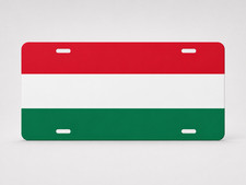 Country Flag Inspired 6x12 Aluminum License Plate Pick Your Country Novelty picture