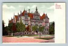 Peoria IL-Illinois, Spalding Institute, Vintage Postcard picture