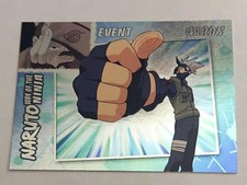 Panini 2002 Naruto Way of the Ninja Event Cards #12 Kakashi Successful Test Holo picture