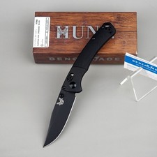 Benchmade 15085 Mini Crooked River Black G10 S30V Blade AXIS Lock Folding Knife picture