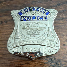 Boston Police Fenway Park Detail 1854 Challenge Coin picture