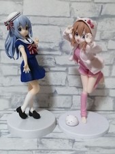Moe Style Figure Gochiusa Chino Cocoa Collectible Anime Figures Set Japan picture