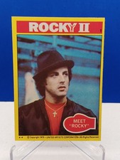 ROCKY 1979 Topps Rocky II #1 
