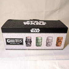 Star Wars Geeki Tikis Mini Muglet 4 Pack Vader Boba Fett Chewbacca Stormtrooper picture