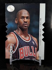 1995-96 SP CHAMPIONSHIP #S16 MICHAEL JORDAN CHAMPIONSHIP SHOTS DIE CUT BULLS HOF picture