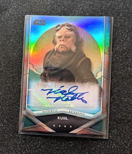 Topps 2022 Star Wars The Mandalorian Kuiil Nick Nolte Auto SWA-KUI 02/10 picture