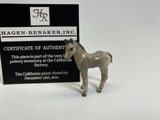 Hagen Renaker #807 2011-1 Appaloosa Gray Foal NOS Last of the Factory Stock picture