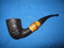 Vintage Hand Made Italy Pipe (Savinelli made I believe) Briar Bamboo Estate pipe picture