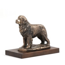 Newfoundland Wooden Figure Art-Dog picture