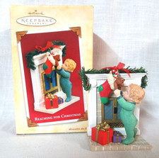 Hallmark 2004 Ornament ~ Reaching For Christmas picture