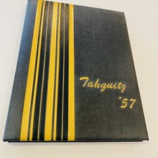 1957 Tahquitz High School Yearbook Hemet High School California Vintage NEW picture