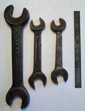 Lot of 3 Vintage Wrenches Gedore - Vanadium , Nash 3 & Hinsdale Ruler no. 304 picture
