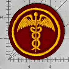 1941-1945 Massachusetts Women's Defense Corps Medical Personnel Patch Inv# K1969 picture