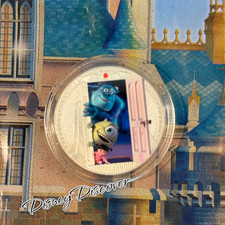 Walt Disney World Mike, Sully, and Boo Monsters, Inc. Coin Medallion New picture